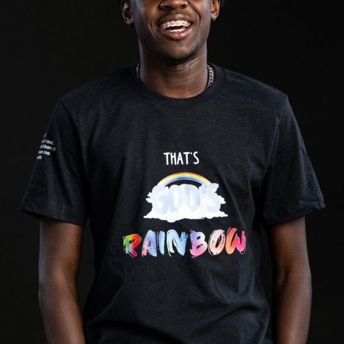 God's Rainbow Heather Black That's God's Rainbow